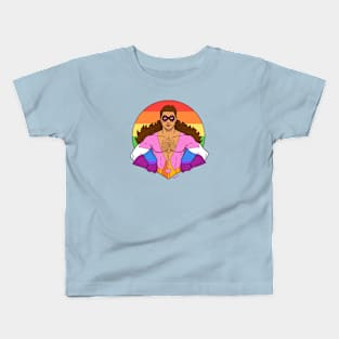 Mighty Mullet 02 Kids T-Shirt